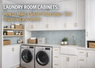 Laundry Room Cabinets: How to Make a Small Utility Space Feel Organized and Stylish
