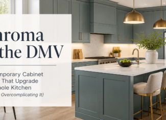 Chroma in the DMV: Contemporary Cabinet Details That Upgrade the Whole Kitchen (Without Overcomplicating It)