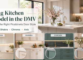 Spring Kitchen Remodel in the DMV: Choosing the Right Picabinets Door Style
