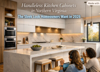 The Rise of Handleless Kitchen Cabinets in Northern Virginia: Embracing Sleek Design in 2026