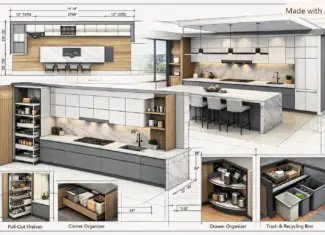 Selecting a Contemporary Linear Kitchen Design for Your Home in Chantilly or Fairfax County