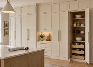 Maximizing Space with Floor-to-Ceiling Kitchen Cabinets in Arlington