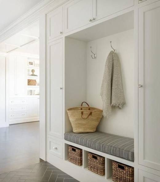 Mudroom White Lacquered Mudroom White Lacquered